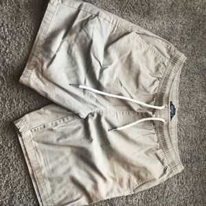 Tan beach shorts with pockets from Forever 21